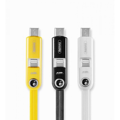 REMAX RC-073TH DATA CABLE CUTIE SERIES 3 IN 1 USB CABLE