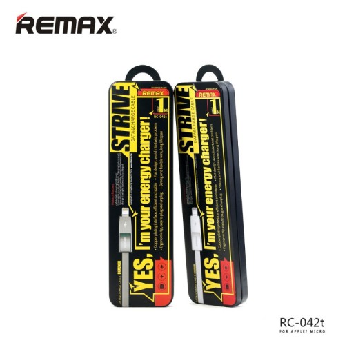 REMAX RC-042T DATA CABLE STRIVE 2 IN 1