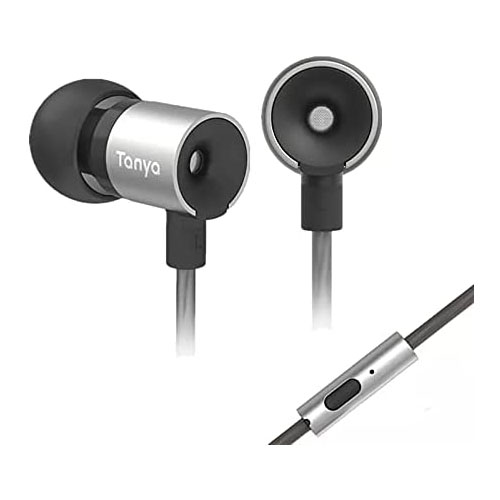 TANCHJIM Tanya 7MM Dynamic Earphone 3.5mm Line Plug HiFi Earbuds with Microphone
