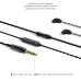 TRN H2 in-Ear Heavy Bass HiFi Wired Control Earphone