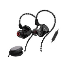TRN H2 in-Ear Heavy Bass HiFi Wired Control Earphone