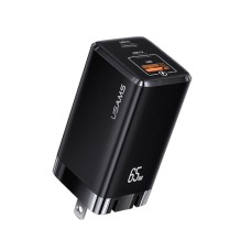 USAMS 65W 3-Port GaN Fast Charger