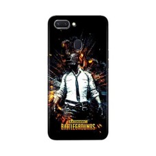 Realme X New Stylish PUBG Glass Print Back Case Cover