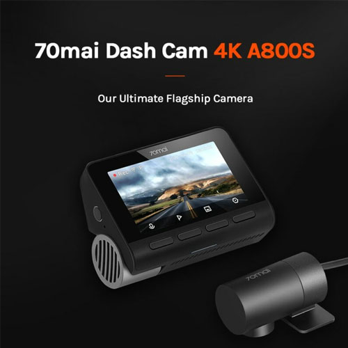 Xiaomi 70mai A800S New 4K Dash Camera Ultra HD UHD With 70mai Rear Camera RC06