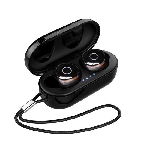 Ovevo Q65 HiFi TWS bluetooth 5.0 Earphone Graphene Diaphragm Smart Touch Auto Pairing Bilateral Call IPX7 Waterproof Headphone