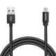 ADATA 100CM USB CABLE AMUCAL SILVER MICRO TYPE A ALUMINUM