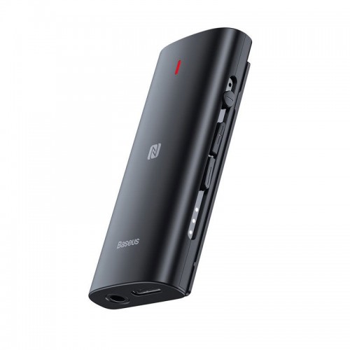 Baseus BA03 Wireless Bluetooth audio adapter APT-X NFC mini jack reciver black (NGBA03-01)