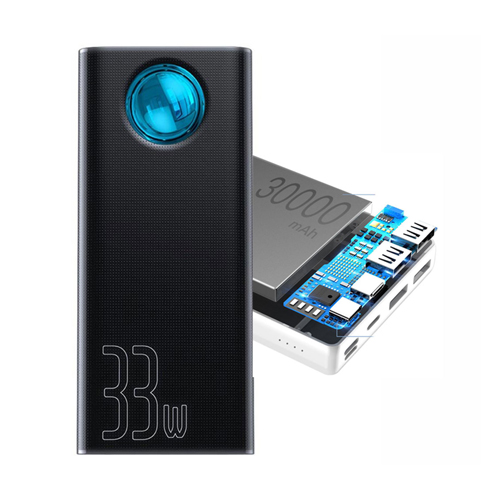 BASEUS 30000MAH PORTABLE USB C PD FAST CHARGING 33W POWER BANK