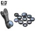 Apexel APL-DG10 optical lens 10 in 1 high quality optical lens kit with universal clip for phone