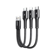JOYROOM S-01530G9 3 IN 1 SHORT CHARGING CABLE