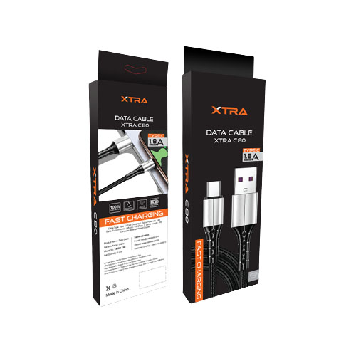 XTRA C80 Cable Type-C Data Cable