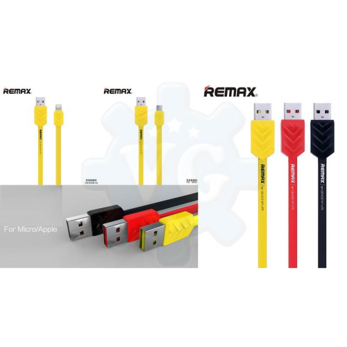 REMAX FISHBONE DATA CABLE APPLE/MICRO