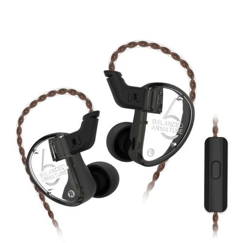 KZ AS06 3BA Driver Unit in-Ear Earphones