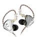 KZ ZSX 12 Unit Hybrid In-Ear Earphones Noise Reduction With 2 Pin Detachable Cable