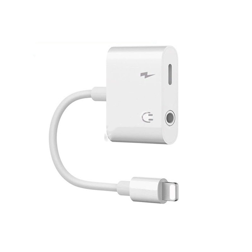 Lightning to 3.5mm Audio & Call & Charger Adapter JH-026