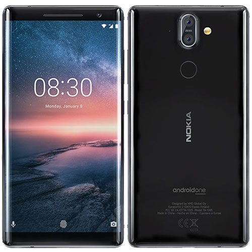 Nokia 8 Smart Phone 4/64GB 13/13Megapixel Camera
