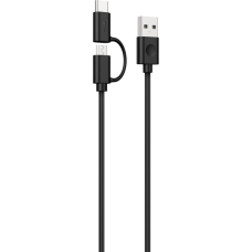 Oraimo OCD-D103 Gemini Plus Micro USB X Type C Cable