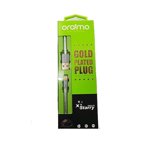 Oraimo Starry OCD-L101 Usb Cable Gold Plated Plug