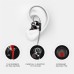 QKZ DM10 Metallic Earbuds Stereo Earphones