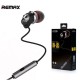 REMAX RM-585 In-ear Stereo Metal Earphones