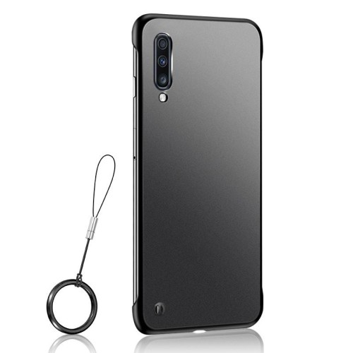 samsung Galaxy A20 - 100% Original Frame less Case Transparent Coque Anti-Fall Case Silicone Phone Back Cover