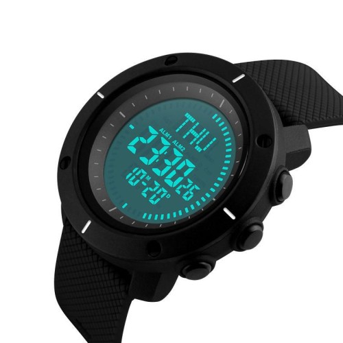 SKMEI 1216 Compass Mens Women Digital Watch