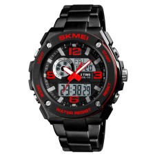 SKMEI 1333 Men Quartz 3 Time Chrono Watch