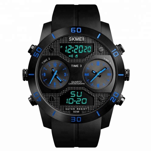Skmei 1355 Waterproof Chronograph Digital Analog Watch