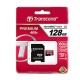Transcend 128GB Micro SD Memory Card with Adapter