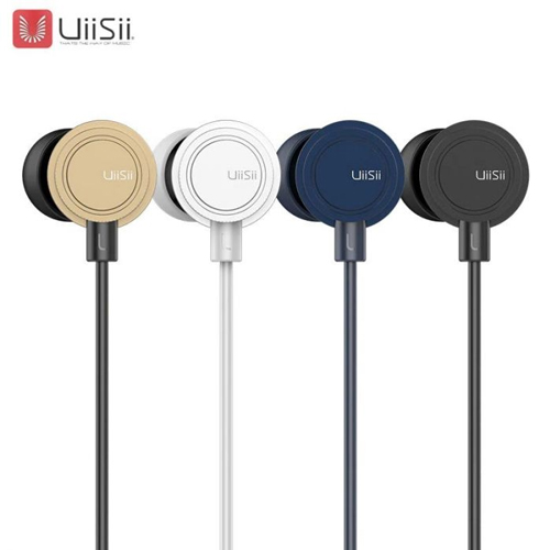 UiiSii HM13 Wired Half In-Ear Deep Bass Earphones With Mic