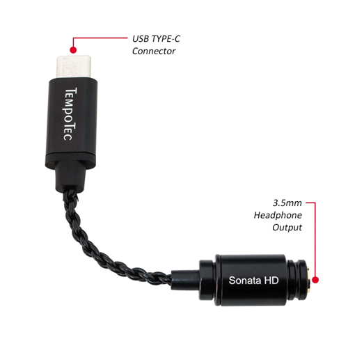 TempoTec Sonata HD TYPE C to 3.5MM Headphone