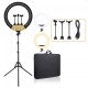 ZB-F488 22 inch 55cm 18 Led Dimmable Video Ring Light