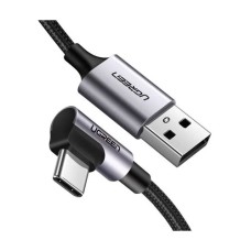 UGREEN Right Angle USB-A to USB-C Gray Cable 3m #70255