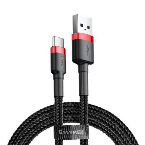 Baseus Cafule Cable Durable Nylon Braided Wire USB-C QC3.0 3A 1M