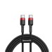 Baseus Cafule Series Type-C PD 2.0 60W Flash Charge Cable 2M