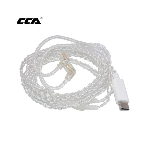 CCA - Silver Plated Replacement Cable with Mic