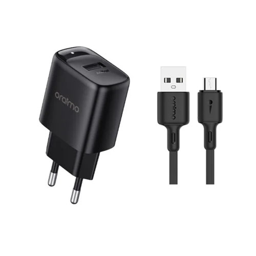 ORAIMO OCW-E66S+M53 FAST CHARGER 2A WITH MICRO USB