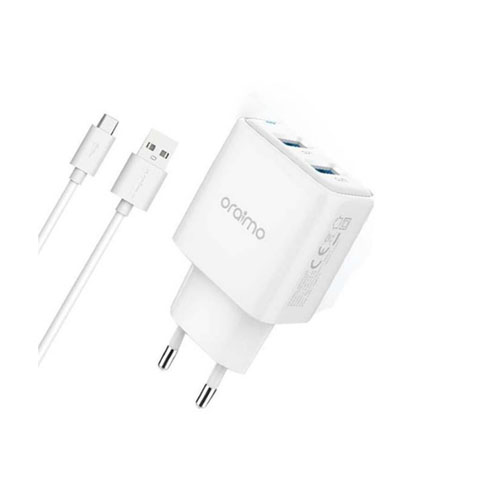 Oraimo Firefly2 Dual Port USB Charger (OCW-E63D)