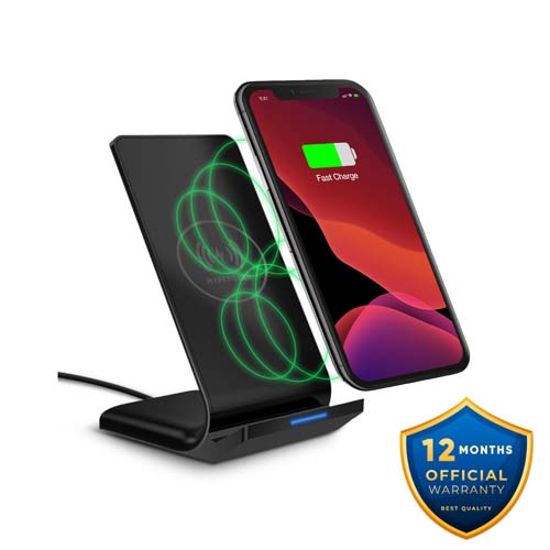 HyperGear 10W Wireless Fast Charging Stand V2 | Black (14519)