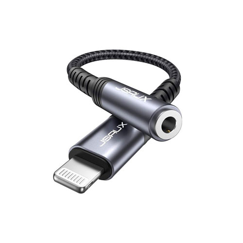 JSAUX Lightning to 3.5mm Dongle Adapter